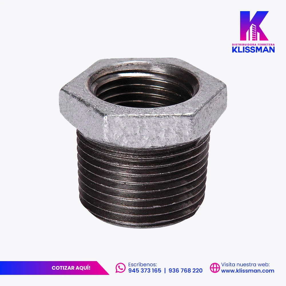 Reducción Bushing Galvanizado