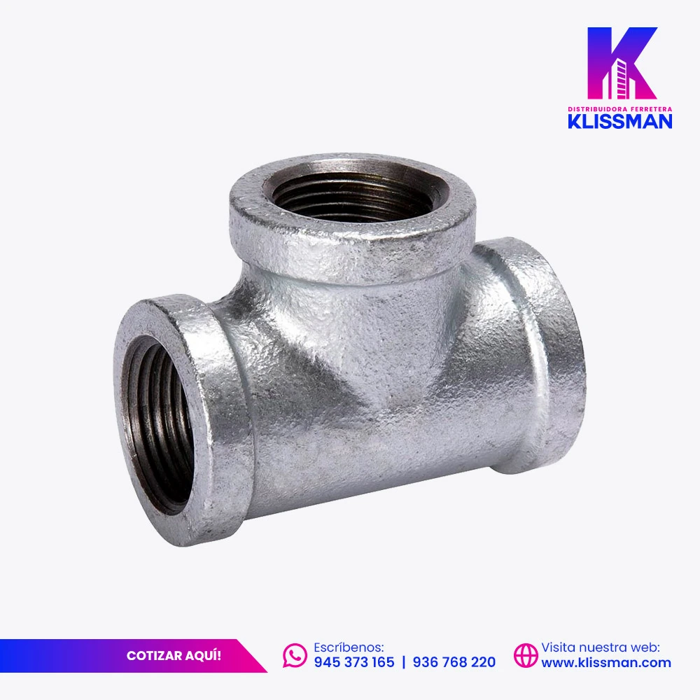 Tee galvanizado
